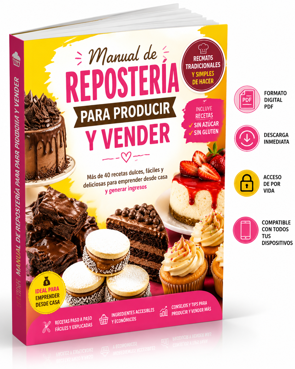 🍰 Manual de Repostería para Producir y Vender